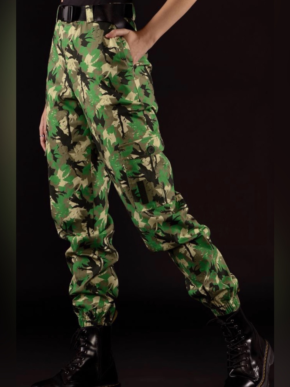 Blackmilk X Stranger Things: Demogorgon Hunters Camo Cargo Pants